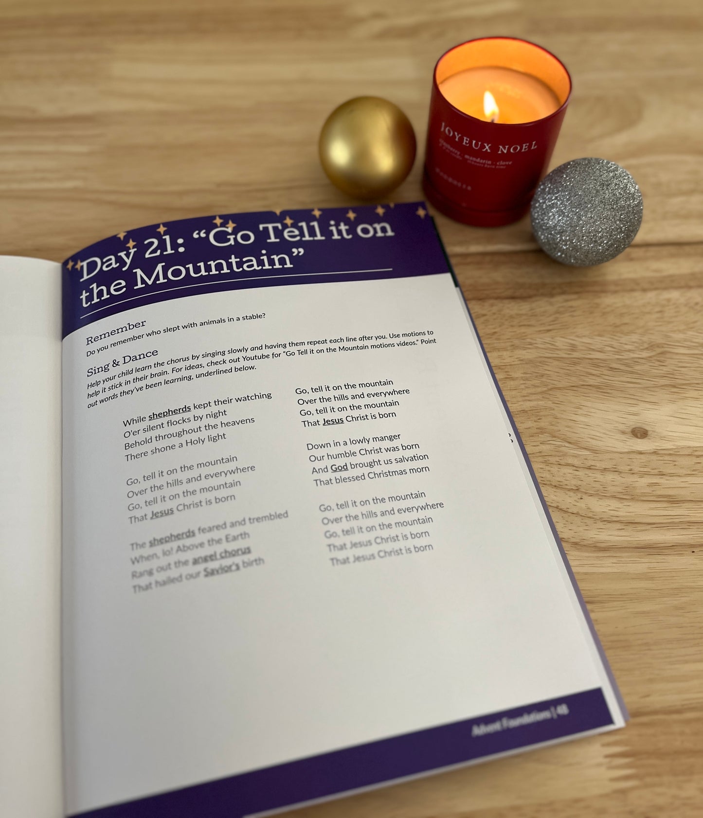 Advent Foundations | A Coloring Book to Build Comprehension & Wonder
