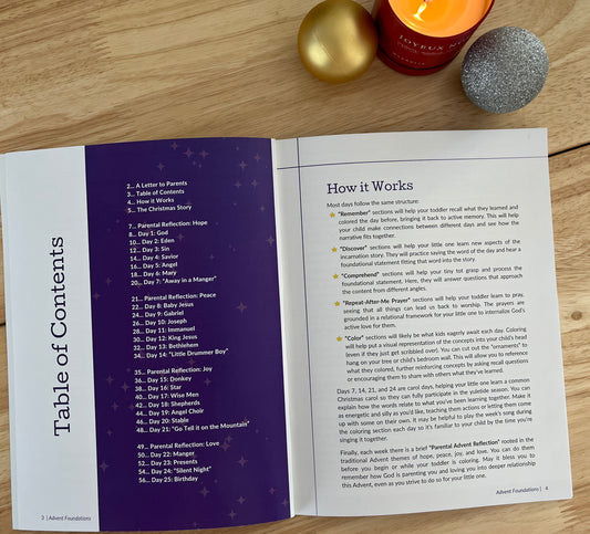 Advent Foundations | A Coloring Book to Build Comprehension & Wonder
