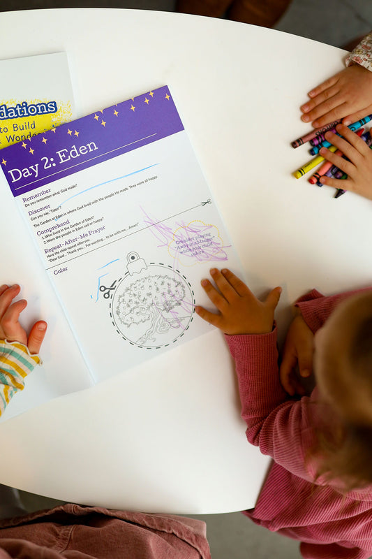 Advent Foundations | A Coloring Book to Build Comprehension & Wonder