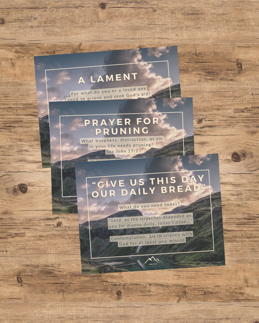 50 Daily Prayer Cards