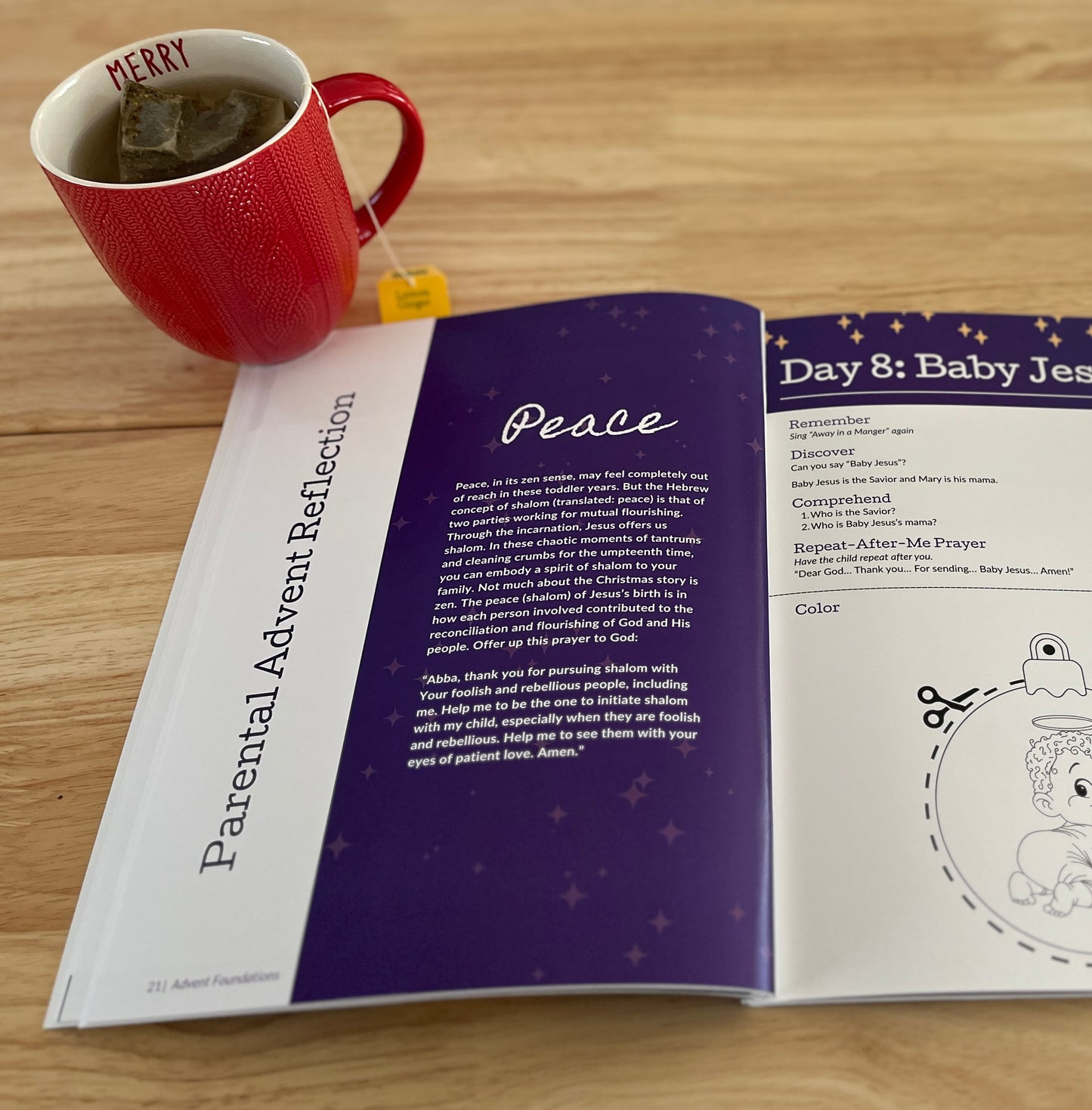 Advent Foundations | A Coloring Book to Build Comprehension & Wonder