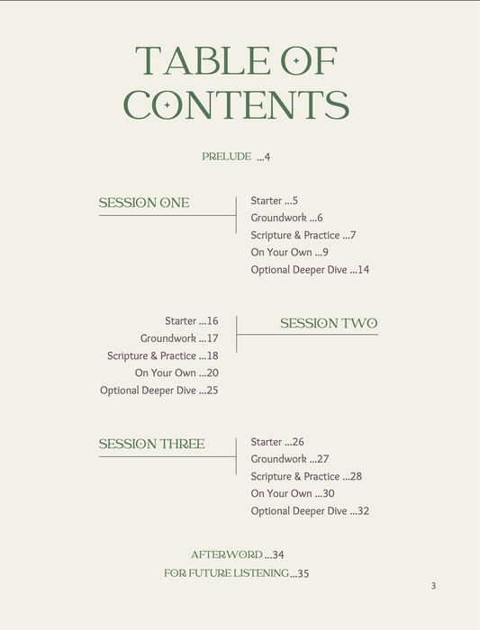 Listening Prayer | 3-Session Group Guide